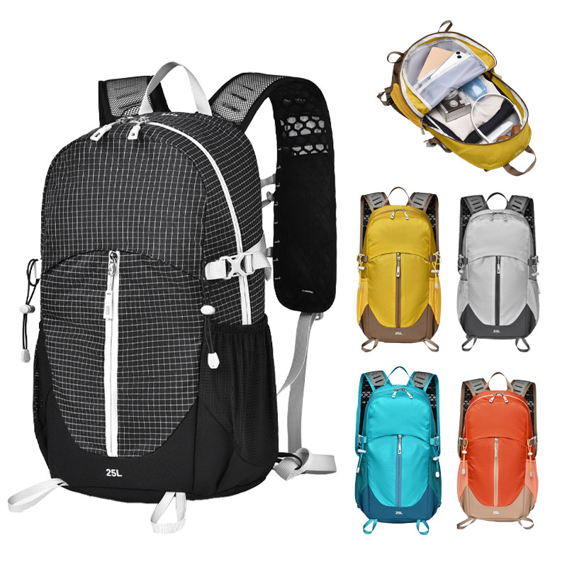 Hiking Backpack Waterproof - 25l grote capaciteit wandelrugzak, waterdichte lichtgewicht