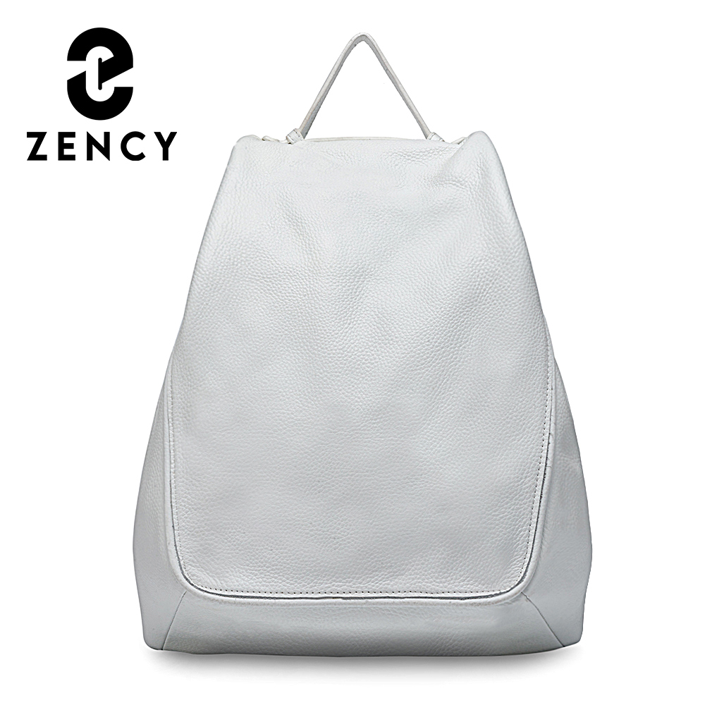 Travel Backpack Anti Theft - Zency Vrouwen 100% Echt Leer Anti-diefstal