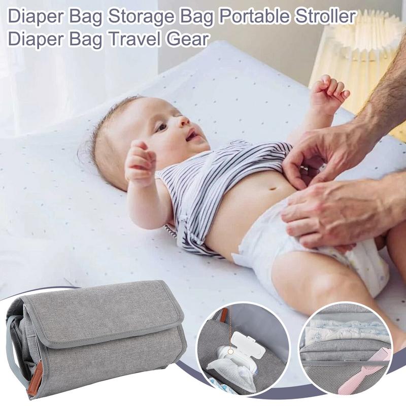 Foldable Backpack Small - Klein luiertasje Opvouwbare draagbare kinderkamer opbergtas