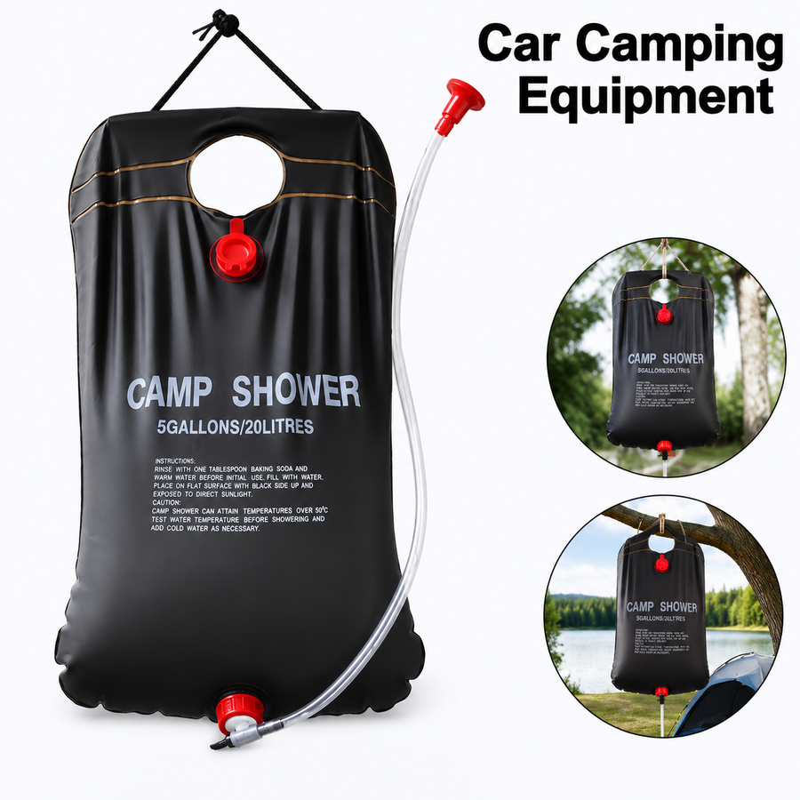 Hydration Pack Outdoor - 20L Zonne-douche Waterzak voor Kamperen, Auto,