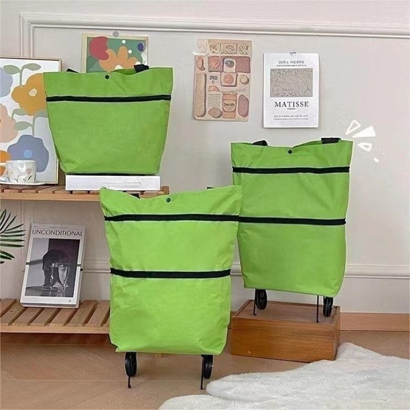 Foldable Backpack Small - Lichtgewicht rugzak-stijl handkar, opvouwbaar, draagbaar, buitenwinkelwagentje