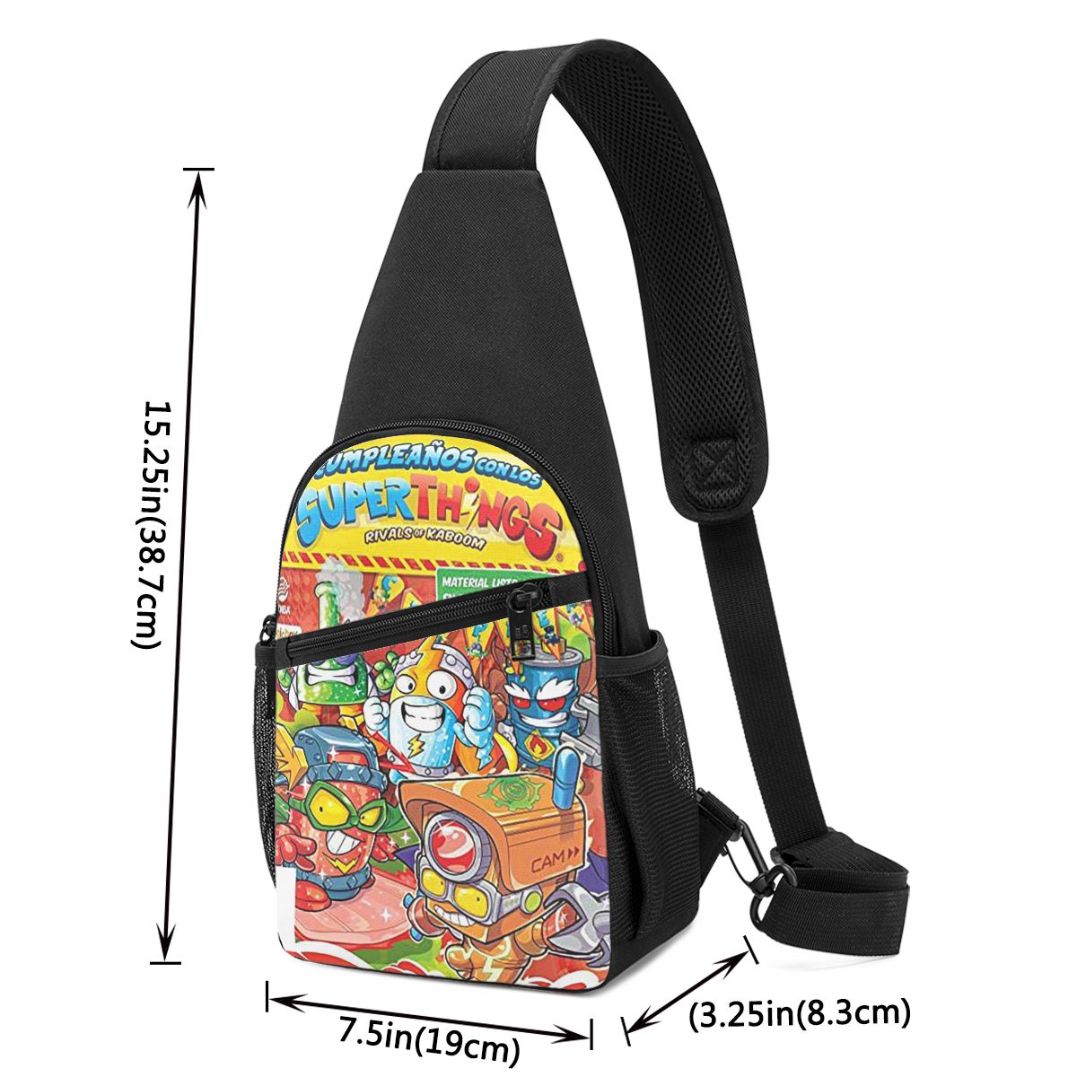 Super Zings Superthings Cartoo - Sling Backpack Shoulder recensie en prijs