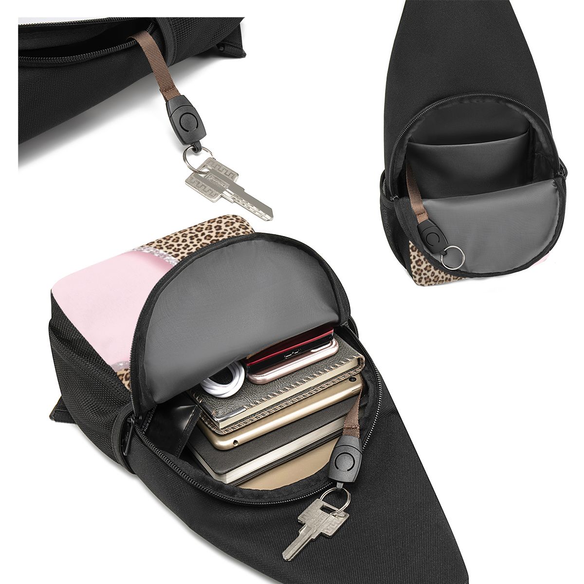 Juicy Couture Klassieke borstt - Sling Backpack Shoulder recensie en prijs