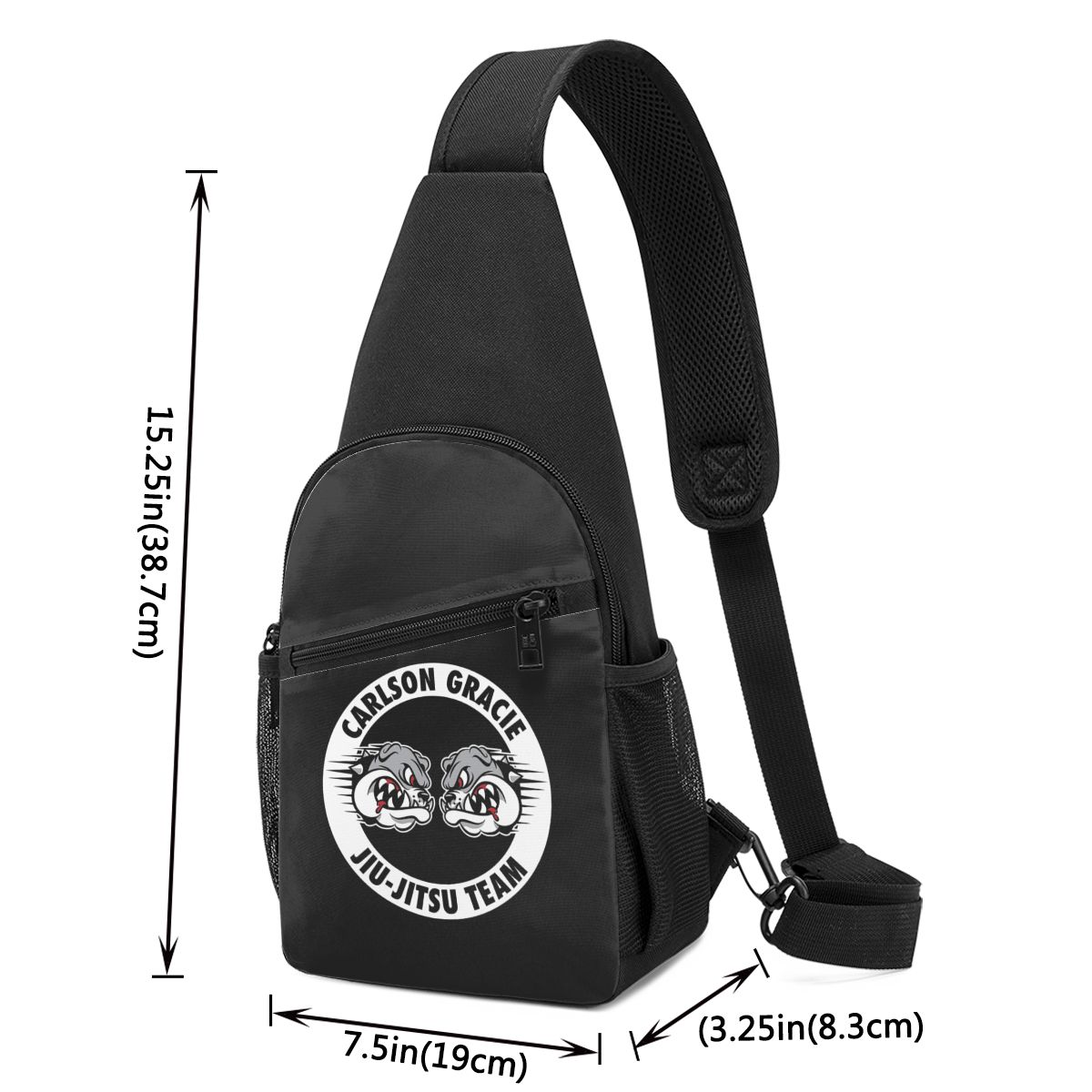 Carlson Gracie Jiu-Jitsu Team  - Sling Backpack Shoulder recensie en prijs