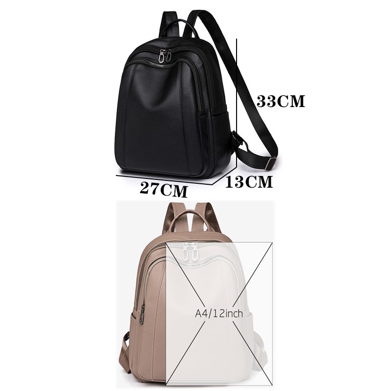 Hoge kwaliteit lederen rugzak  - Mini Backpack Purse recensie en prijs